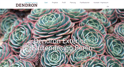 Desktop Screenshot of dendronexteriordesign.com